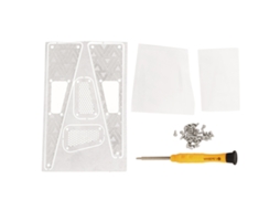 Mali adesivo Decorativo de Aço Inoxidável para Carros Rc Traxxas 1/18 Decalques Exquisitos para Decoração