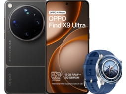 Bundle Smartphone OPPO Find X9 Ultra (6.82'' - 12 GB - 512 GB - Preto) + Smartwatch X2 Summi