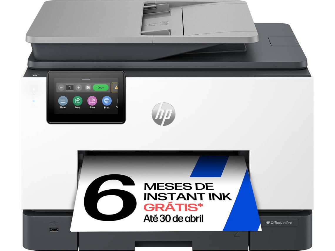 Impressora HP Officejet Pro 9132E (Multifunções - Instant Ink)