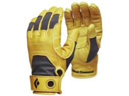 Luvas para Homem BLACK DIAMOND Transitiones Amarelo para Montanha (M)