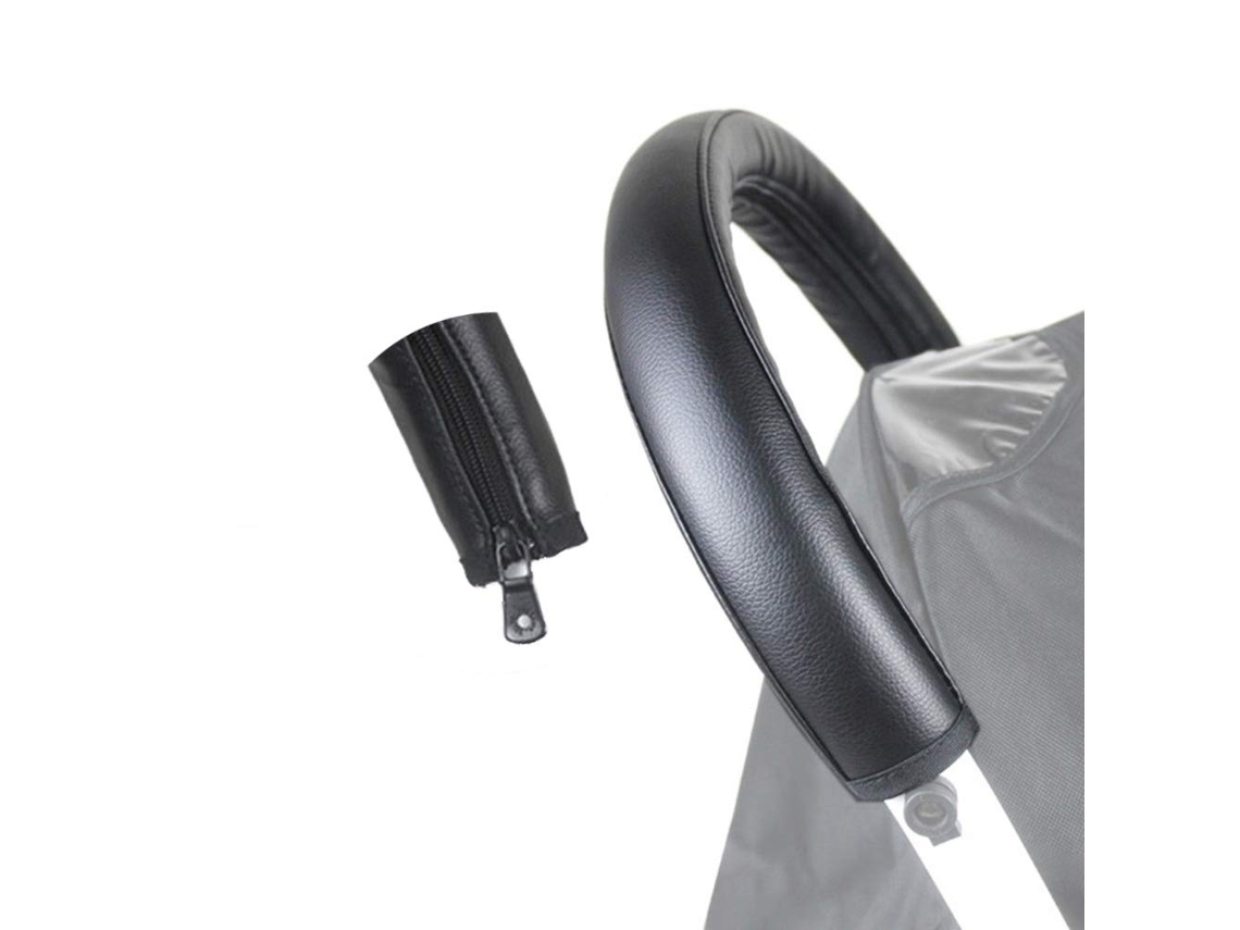 Luvas Aquecedoras para Carrinho de Bebê, Couro Pu, Preto AQUAFORGE