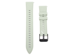 Pulseira De Silicone Para Gt4 Respirável Com Liberação Rápida Gravada Para Smartwatch Homens Mulheres Verde
