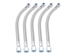 5pcs 14x1.5 Rosca Feminina Manguera Compressor Ar Sem Óleo Silencioso Linha Tubo 45cm