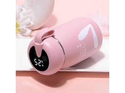 Garrafa Térmica De Aço Inoxidável Com Visor De Temperatura Led Ly Ebike (320 Ml, Pi Utw)