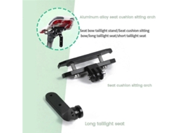 Lurelia Luz De Bicicleta Metal Preto