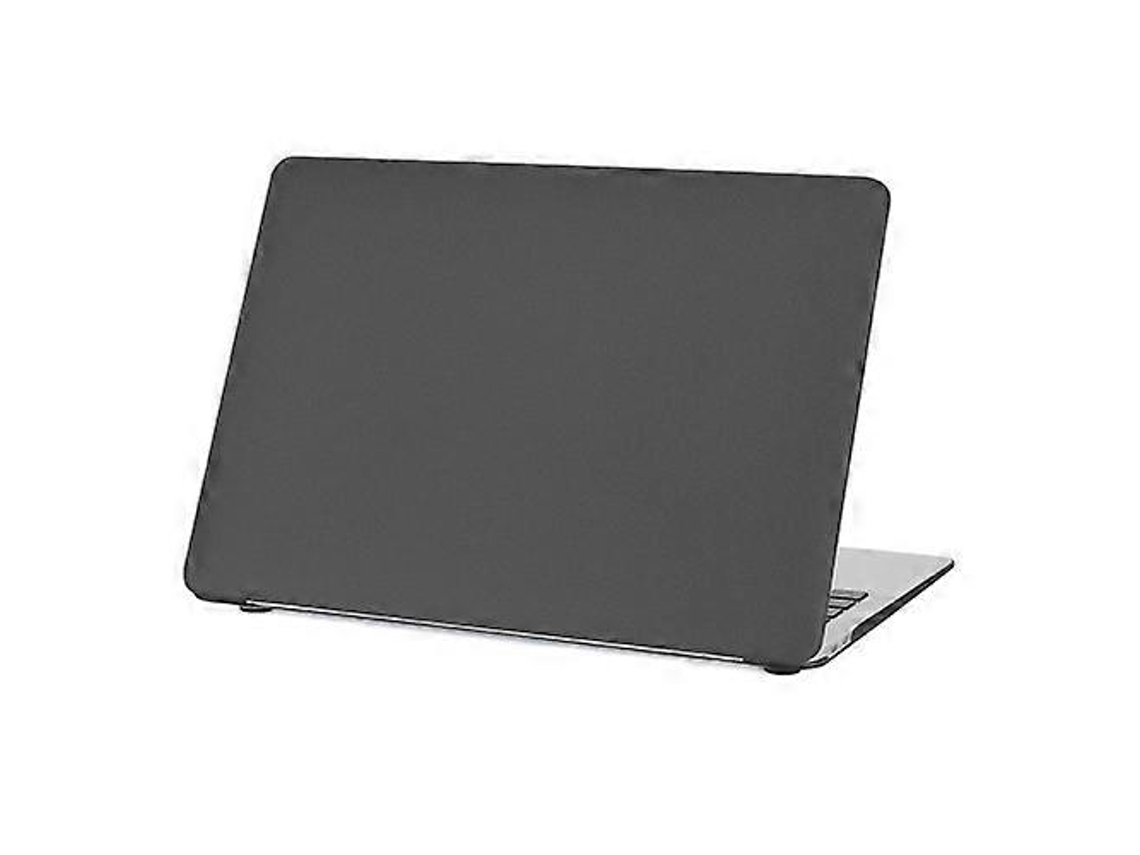 Capa Protetora De Plástico Fosco Para Laptop Para Macbook Air 13,3 Polegadas A1932 / A2179 / A2337 Aquaforge (preta)