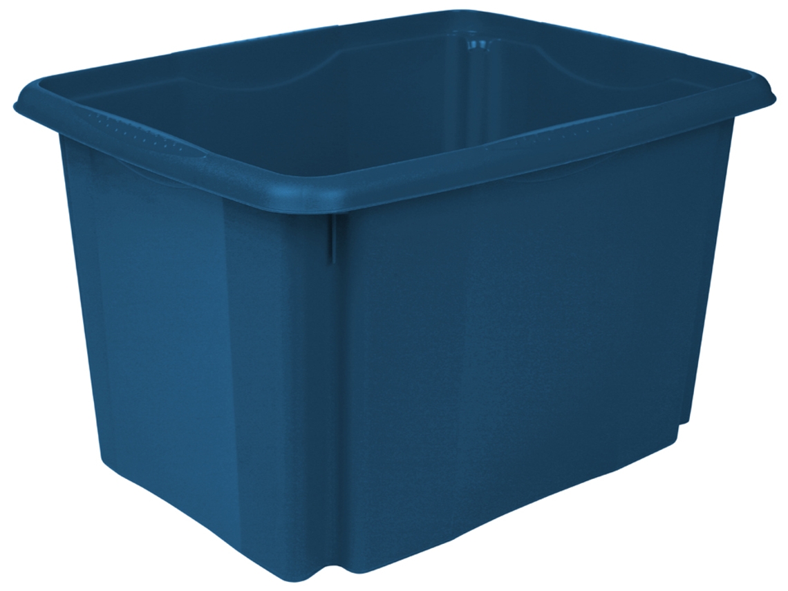Caixa de Armazenamento Keeper Emil Eco 30 Litros Azul KEEEPER