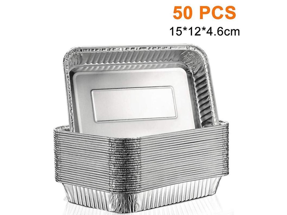 Bandeja de alumínio para Grelhas Napoleon E Broil King, 15x12x4,6 cm