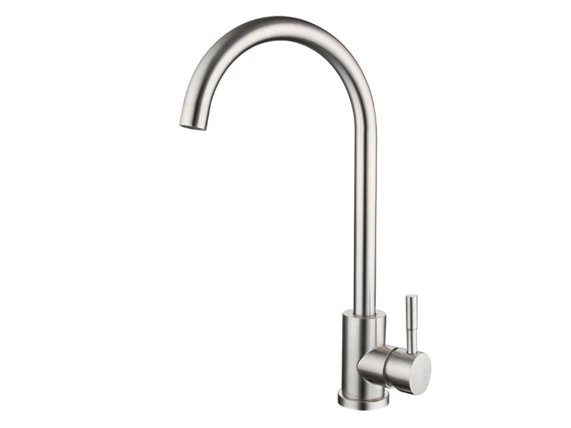 Torneira Misturadora De Cozinha, Misturador De Cozinha Monocomando Com Rotação De 360°