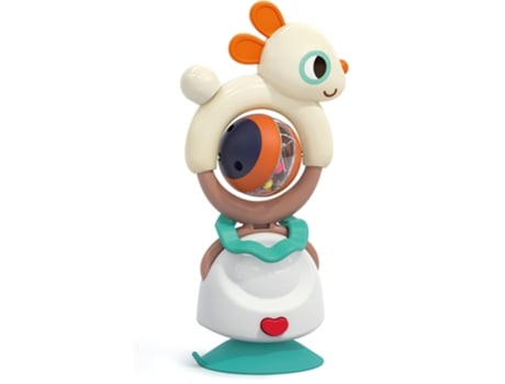 Cadeira De Refeição 2 Em 1 Hola Brinquedos E Chocalho Para Bebê E7975b Hola Hola