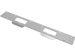 Placa De Batente Aço Reforçado Para Portas Com Distância Entre Furos 5-1 2a 6 Polegadas, Fácil Instalação Para Reparo De