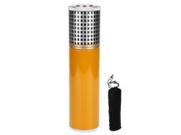 Tubo de cigarro portátil de liga de zinco para armazenamento em viagens de 3 cigarros e acessórios para cigarros.
