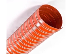 Duto flexível de alumínio resistente a altas temperaturas 2 M 200 mm para ventiladores e coifas S/MARCA