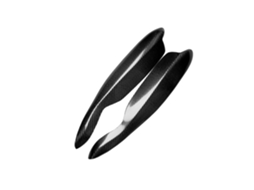 Autocolante Decorativo Em Fibra De Carbono Para "sobracelhas" Dos Faróis De Carro — Smart Fortwo W451 (2007-2014)_yua