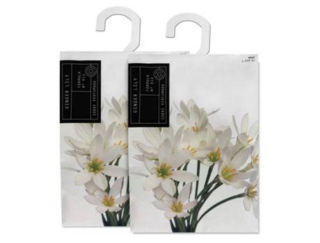 TIENDA EURASIA Ambientador para Guarda-Roupa Sachê Perfumado 90 Ml 12X17 Cm Gengibre Lírio