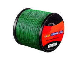 Linha de Pesca Pe Trançada 300m 30lb Verde