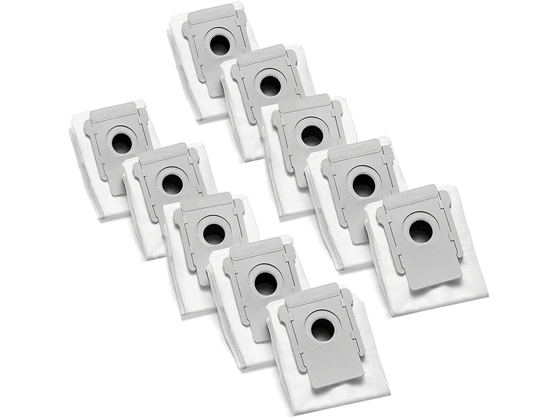 10 Sacos Substituição Para Irobot Roomba Séries I7/i7/i3/i3/s9/e5/e6