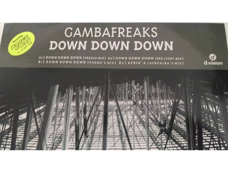 Vinil Down Down Down Dvision Records