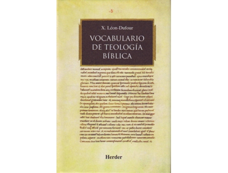 Livro Vocabulario De Teología Bíblica de Xavier León-Dufour
