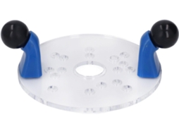 Base Universal Transparente para Tupia, Estável e Prática Trabalhos Madeira, CHABERLU