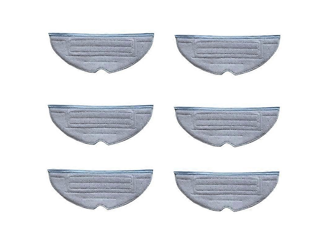 Para Aspirador De Pó Xiaomi Roborock Robot T7s T7, Peças De Esfregão E Panos, 6 Peças