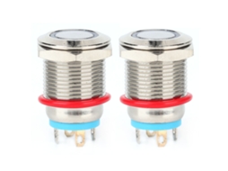 5 interruptores de potência 6-250VAC 1A para PC S/MARCA