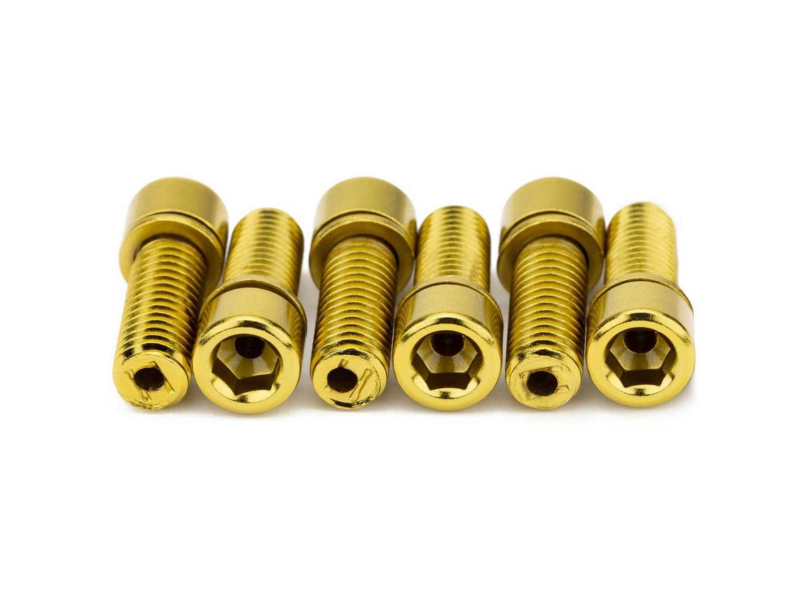 Parafusos Da Haste Hollow Dourado 26 Mmmission