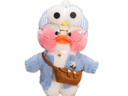 Brinquedo De Pelúcia Pato Rosa (macio Presente Para Crianças)