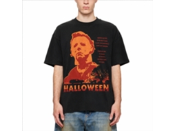 Rockinstone Halloween Movie Neighborhood Watch Black Adult T-shirt Size:s