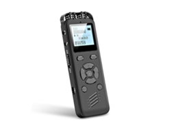 Gravador De Voz Digital De 8 Gb, Gravador De Áudio Com Linha De Reprodução Na Gravação Ditafone De Gravação De 1536 Kbps, Preto Yizhood