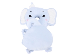 Mochila Para Cabeça De Bebê Com Almofada Ajustável, Protetor De Cabeça Portátil Para Crianças Ao Caminhar, Elefante Azul Pequeno