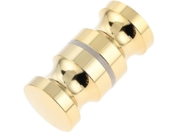 Puxador De Porta Preto Dourado Com Botão Único Vidro Para Banheiro, Box De Chuveiro, Puxador De Dupla Face, Portão, Casa