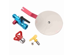 Accesorio De Guía De Pulverización Universal De 7/8 Pulgada Para Sprayer De Pintura Sin Aire Wagner Con Deflector Anti-salpicaduras Y Punta 517