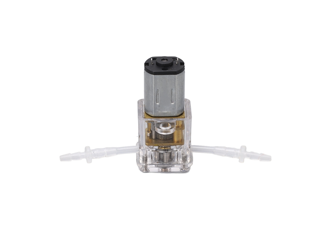 Bomba Peristáltica Mini Com Casca Transparente 1ml/min 6v 30ma Para Instrumentos Médicos E Beauty