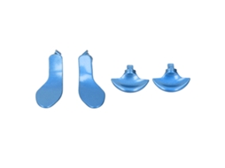 Peças de substituição para paddles do controle PS5, aprimoramento EOOCOO