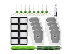 Kit Para Aspirador Robô I7 I7+ I3 I4 I6 I8+ J7+ E5 E6 E7: Escovas, Filtros E Sacos De Poeira
