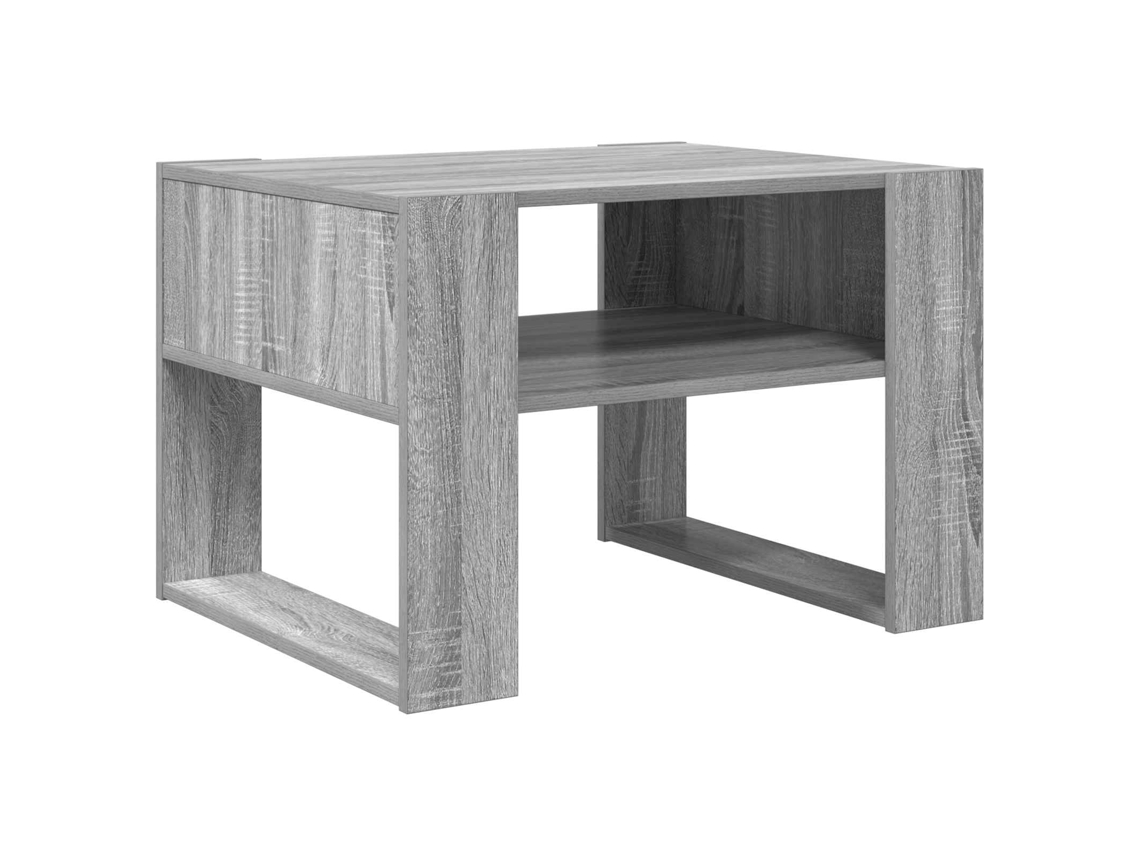 Mesa de Centro Cinza Sonoma 66x53x45 cm Madeira Processada MAISON EXCLUSIVE