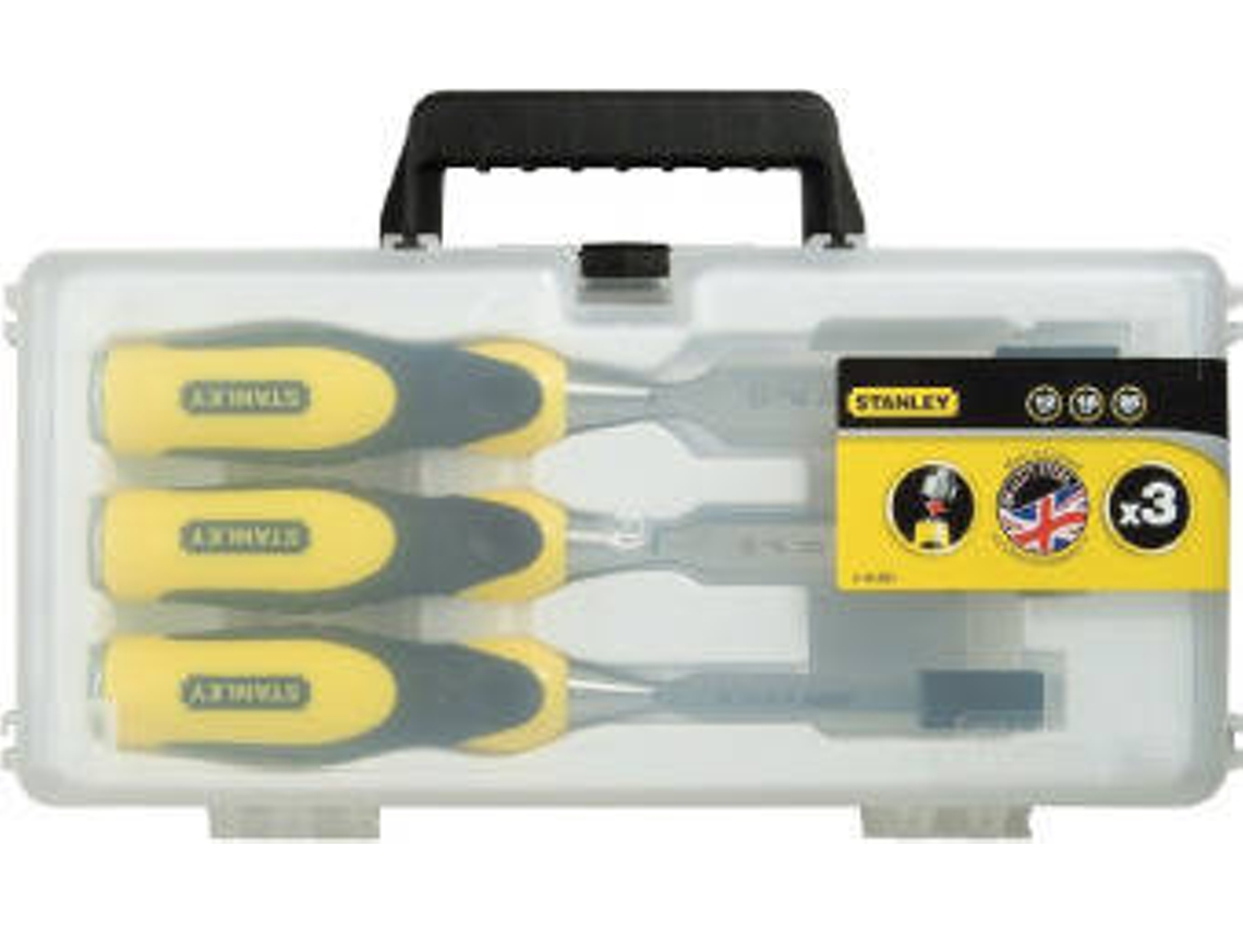 Formão STANLEY Jg Dynagrip (10-15-20 mm)