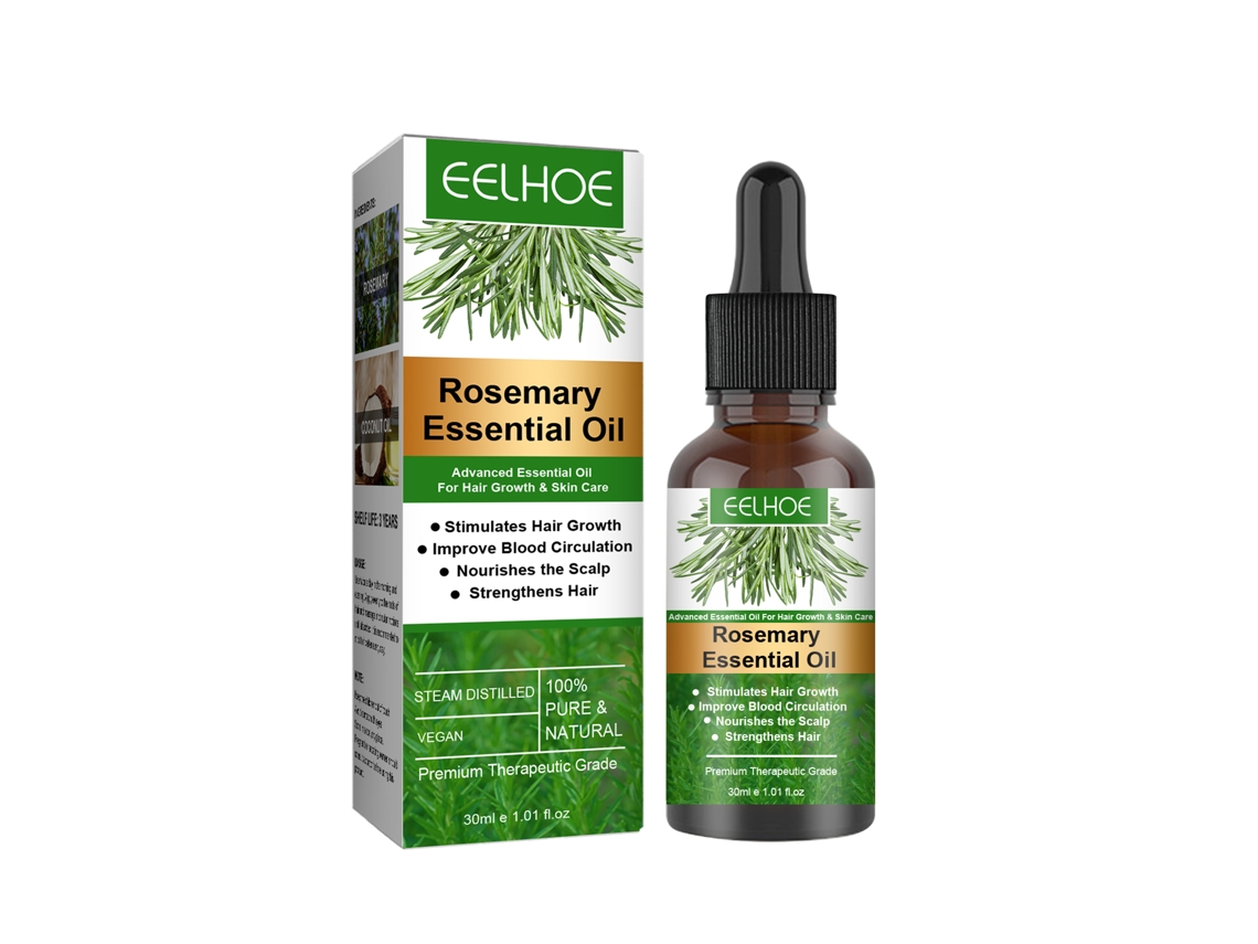 Óleo de Alecrim LAXISCREED para Cabelo com Brilho e Volume Natural