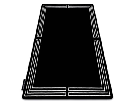 Tapete Hampton Chick Quadro Preto (200 x 290 cm)