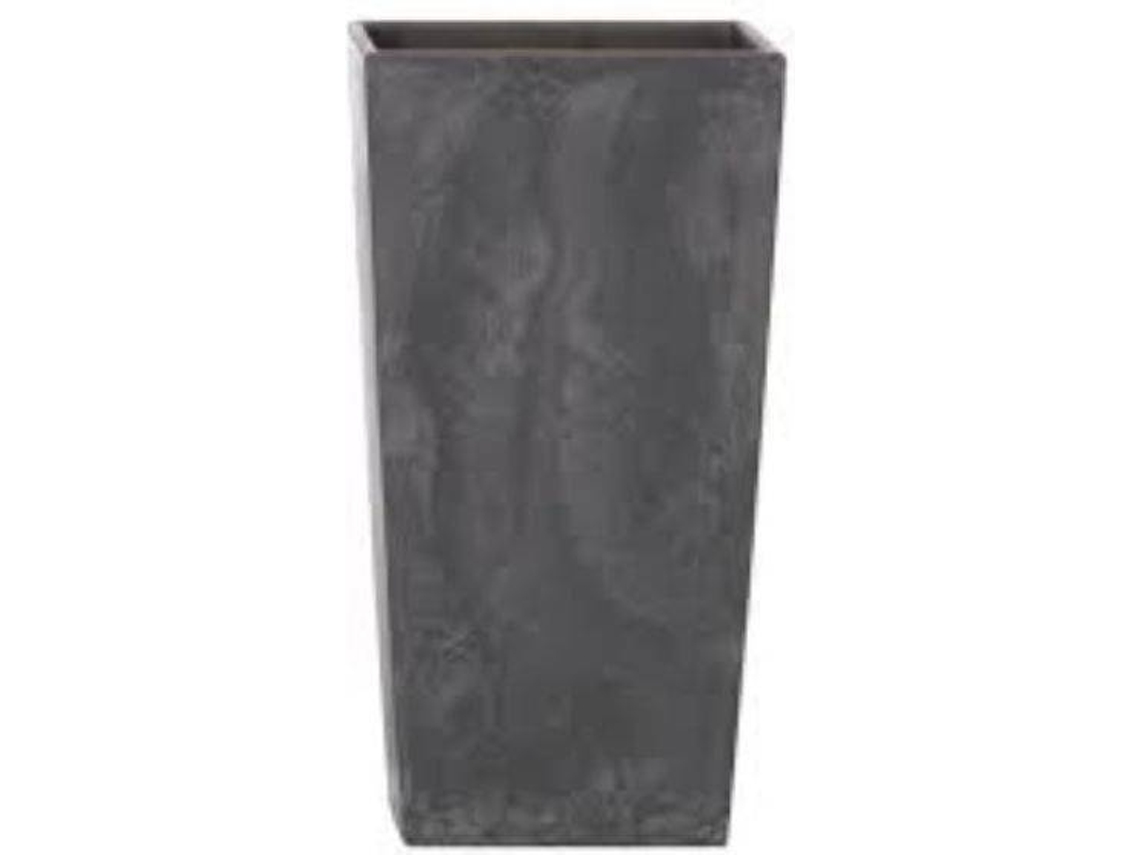 Vaso PROSPERPLAST Urbi Square Beton Efect (Cinzento - 40 x 40 x 75 cm)