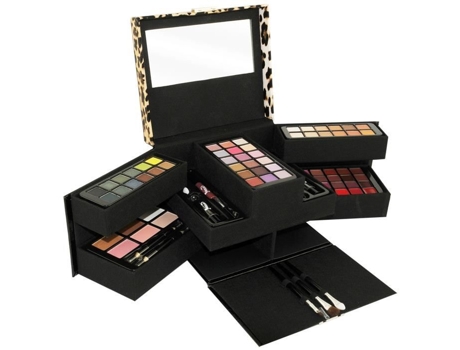 Luxuoso Estojo de Maquiagem Premium Estojo de Maquiagem Conjunto de Presente 87 Peças GLOSS
