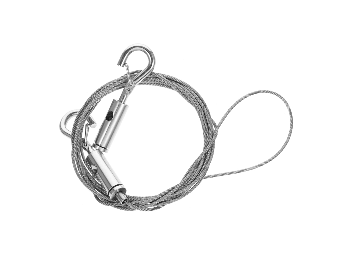Suporte de aço inoxidável Tehaux para pendurar quadros, espelhos e luminárias, resistente, durável e fácil de usar.