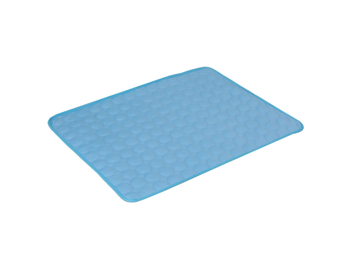 Tapete Refrescante, em Seda Gelada, para Pets, Autorefrescante, Antiderrapante, Respirável, Uso no Verão AQUAFORGE