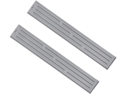 2 tapetes finos de silicone, perfeitos para bancadas de cozinha e mesas de corte, com base antiderrapante para drenagem.