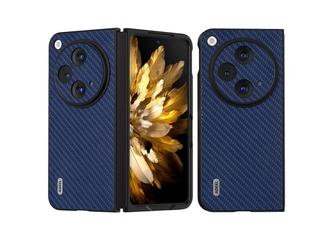 Capa Protetora Para Celular Com Textura De Fibra De Carbono Abeel