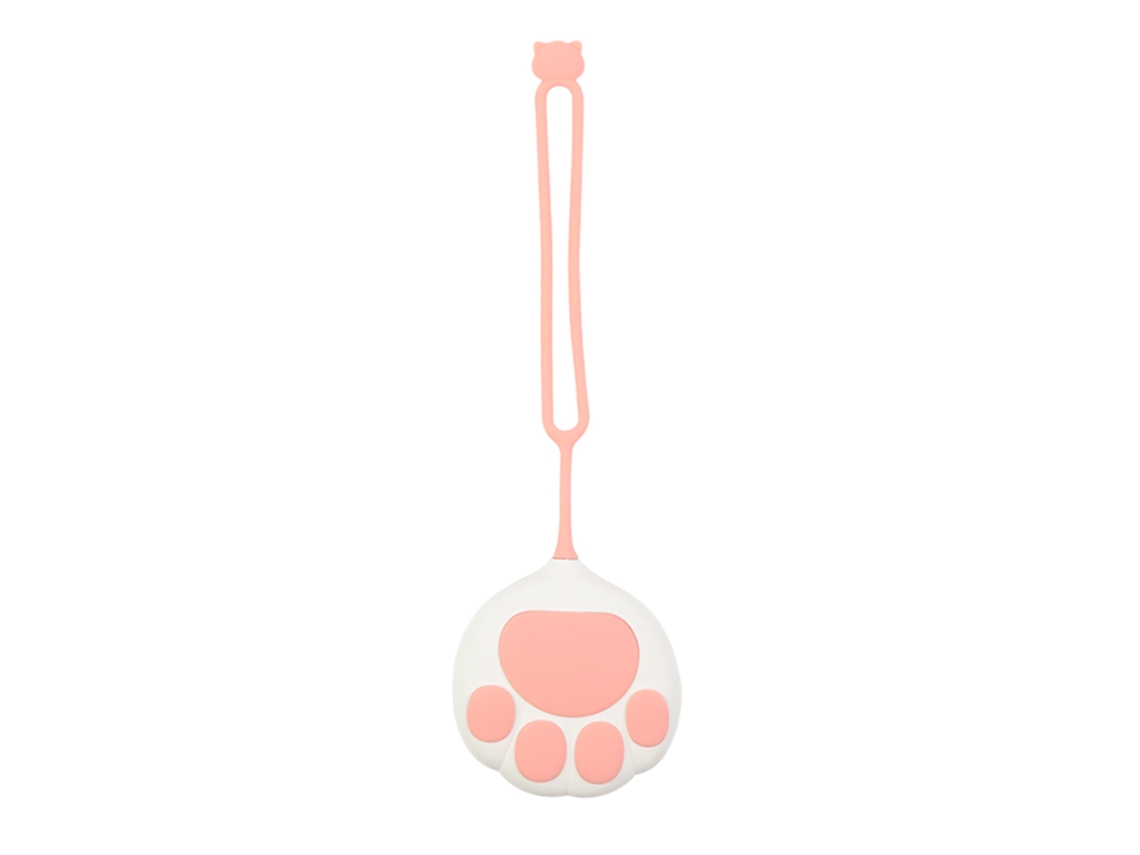 Laxiscreed Aquecedor De Mãos Rosa Com Pata De Gato, Recarregável Por Usb E Leve Para Uso Diário