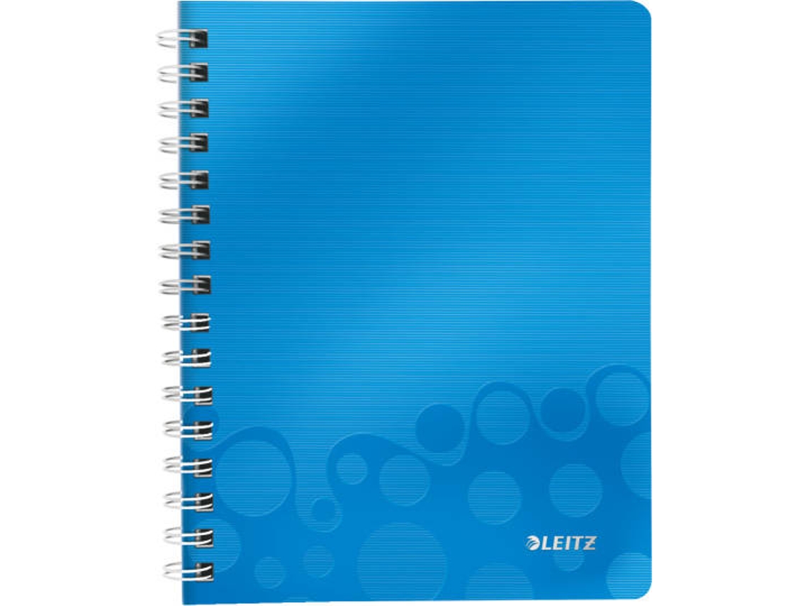 Caderno LEITZ WOW (Azul - A5 - Pautado - 21x15x2cm)