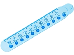 Ferramenta de medição matemática de 20 cm para subtração, ideal para estudantes e arquitetos, projetos técnicos e esboços.