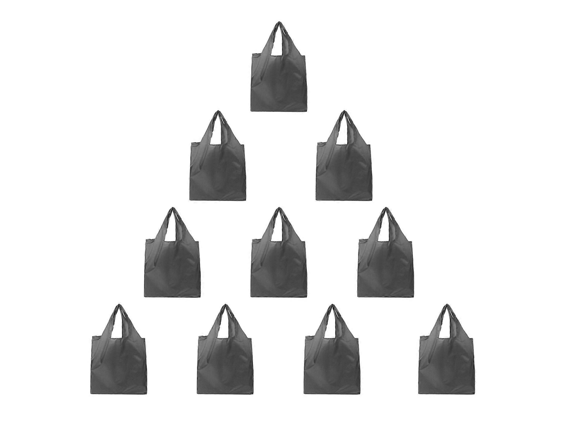 Sacolas de Compras Reutilizáveis ​​com Elástico, Grande Capacidade e Dobrável. GOKOCO